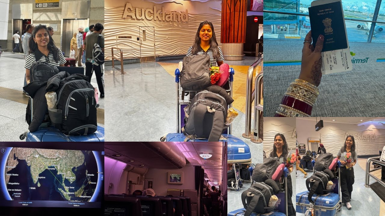 India🇮🇳 to Newzealand🇳🇿 journey || #studyabroad2024 #newzealand #subscribetomychannelplz