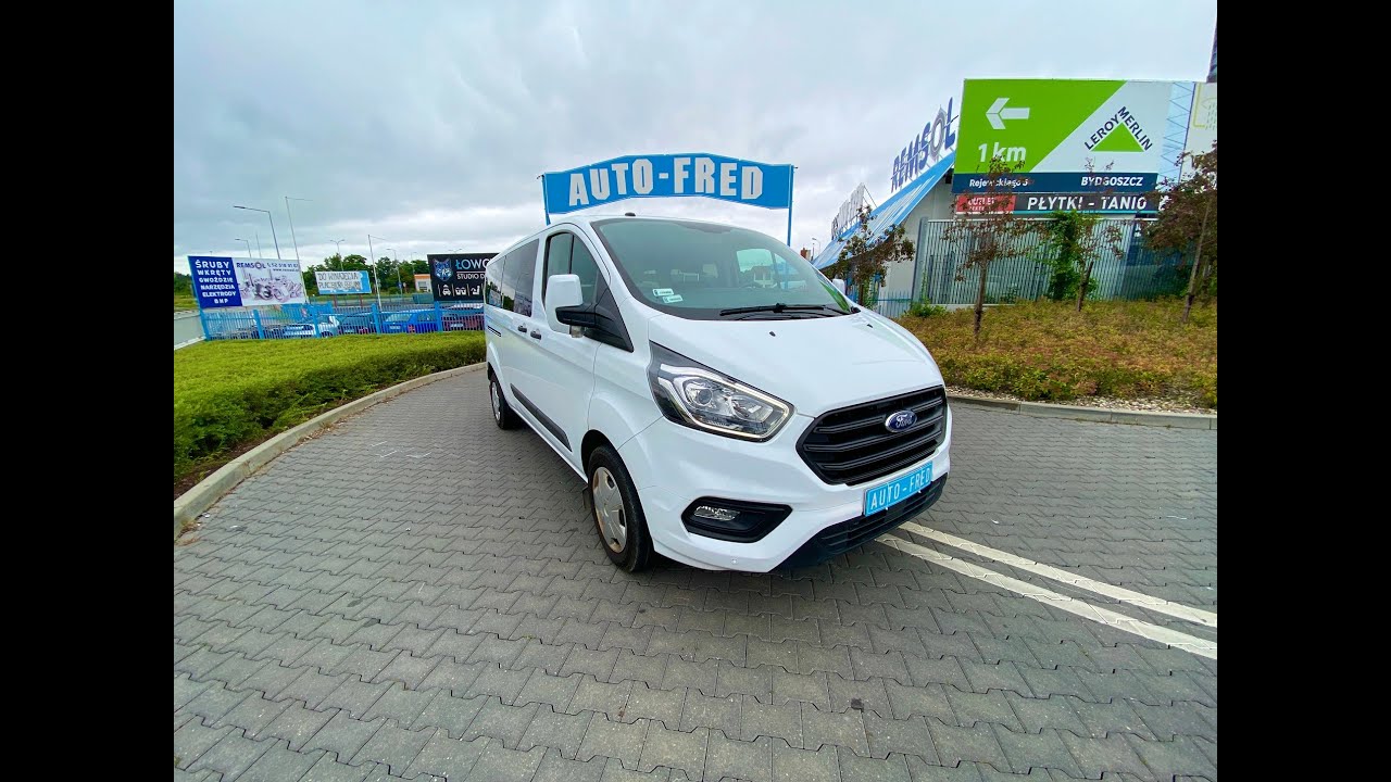 Ford Transit Custom 9 osobowy, Salon PL, 2018 rok 2.0 TDCi 6MT