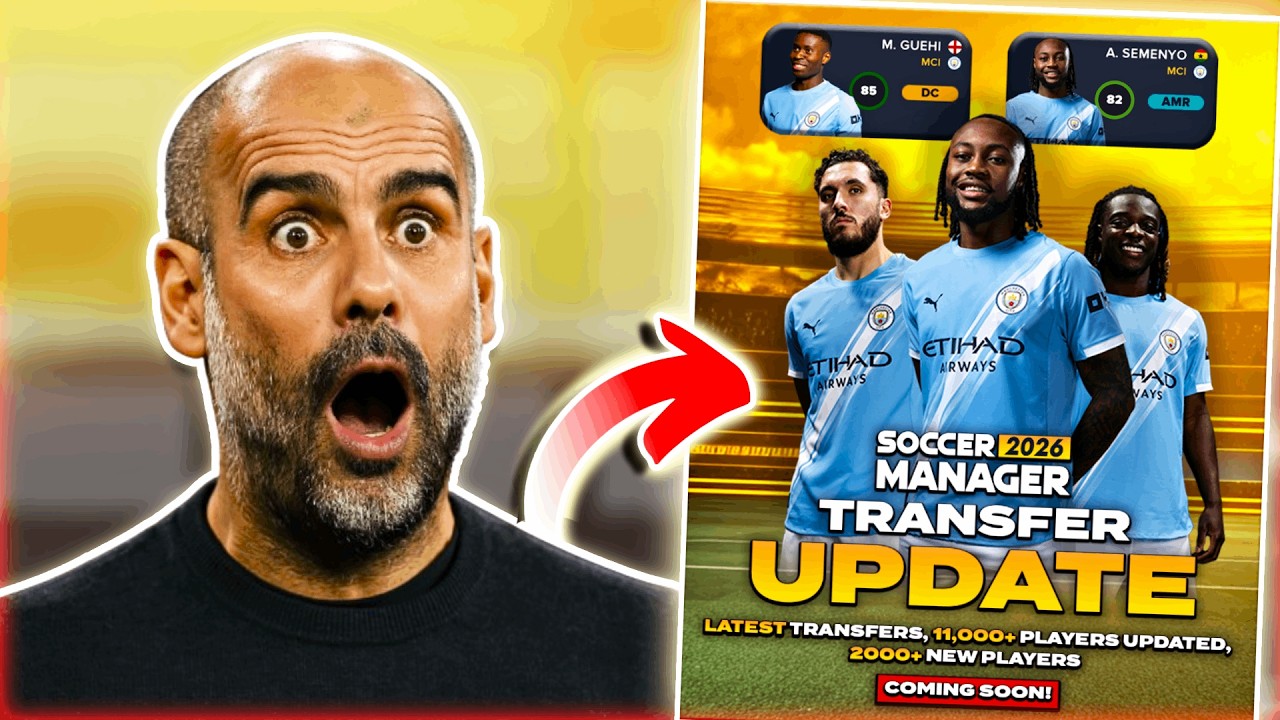 ACTUALIZACIÓN DE PLANTILLAS Y VALORACIONES DE SOCCER MANAGER 2026🔥