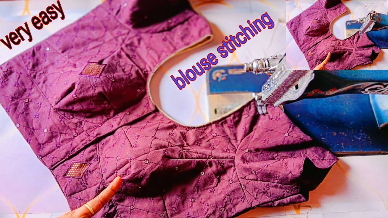Aster Wala Belt Blouse ki Silai Kaise Karte Hai | Simple Blouse ki Silai |Blouse Stitching |Blouse|