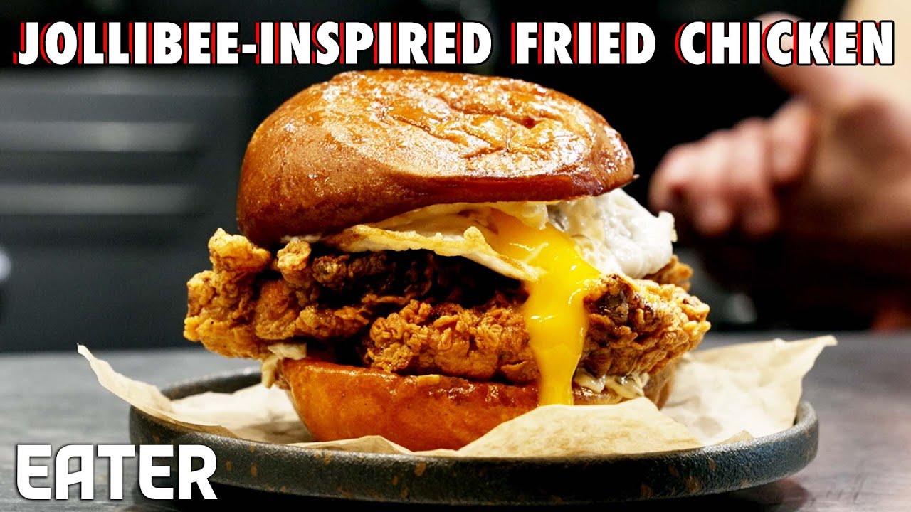 The Ultimate Filipino Fried Chicken Sandwich Inspired by Jollibee &mdash; Brent Meats World