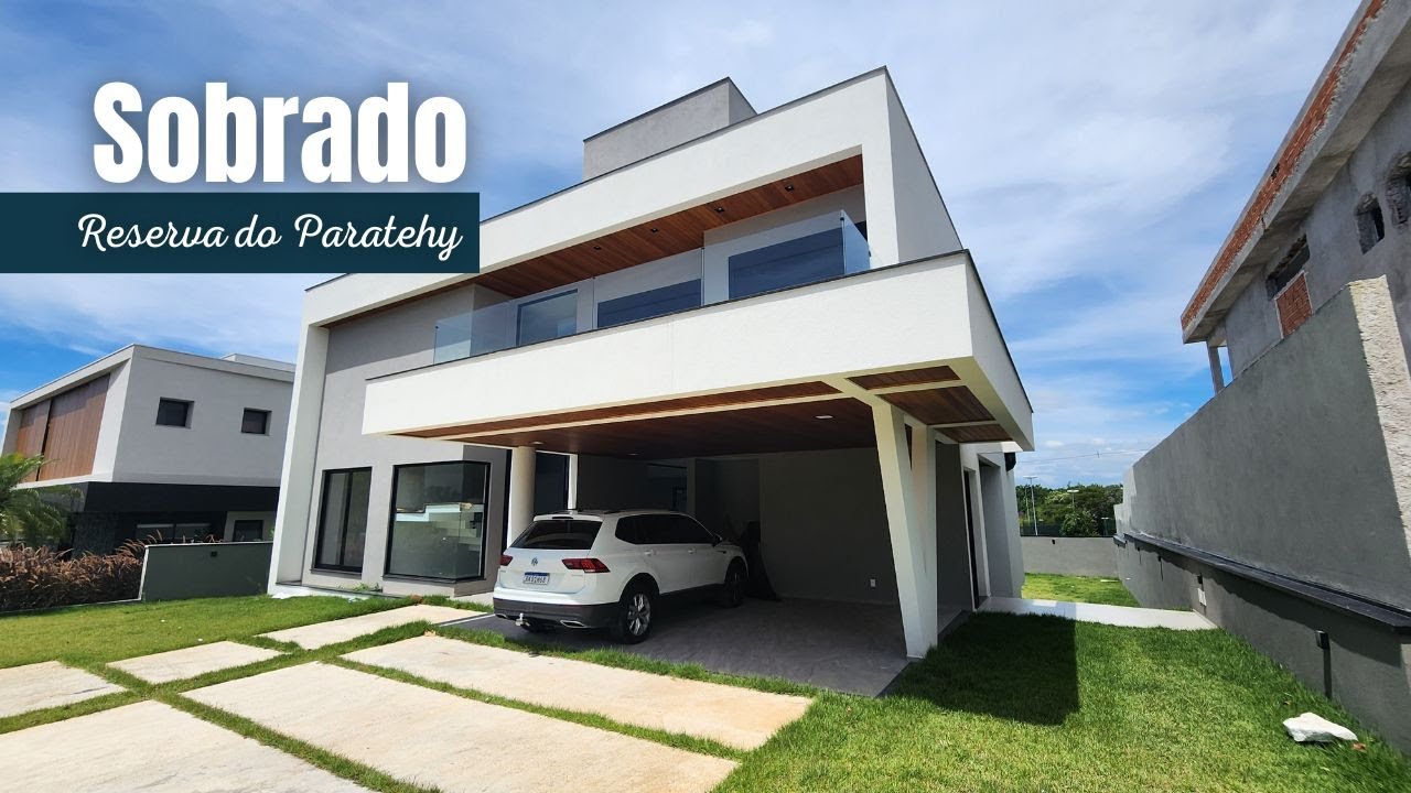 Sobrado Reserva do Paratehy   730 m&sup2; de terreno - C&oacute;d: RI6937