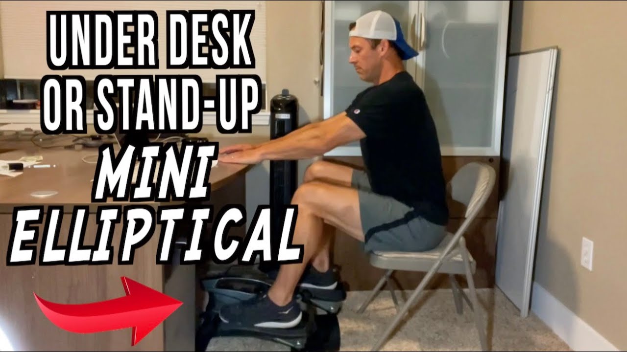 Under Desk Mini Elliptical Demo and Review by AtivaFit with Dave Erickson