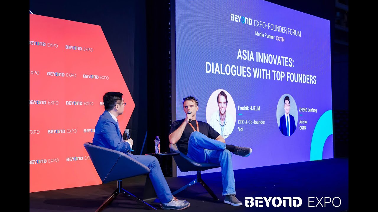 ASIA INNOVATES: DIALOGUES WITH TOP FOUNDERS: FREDRIK HJELM | FOUNDER FORUM