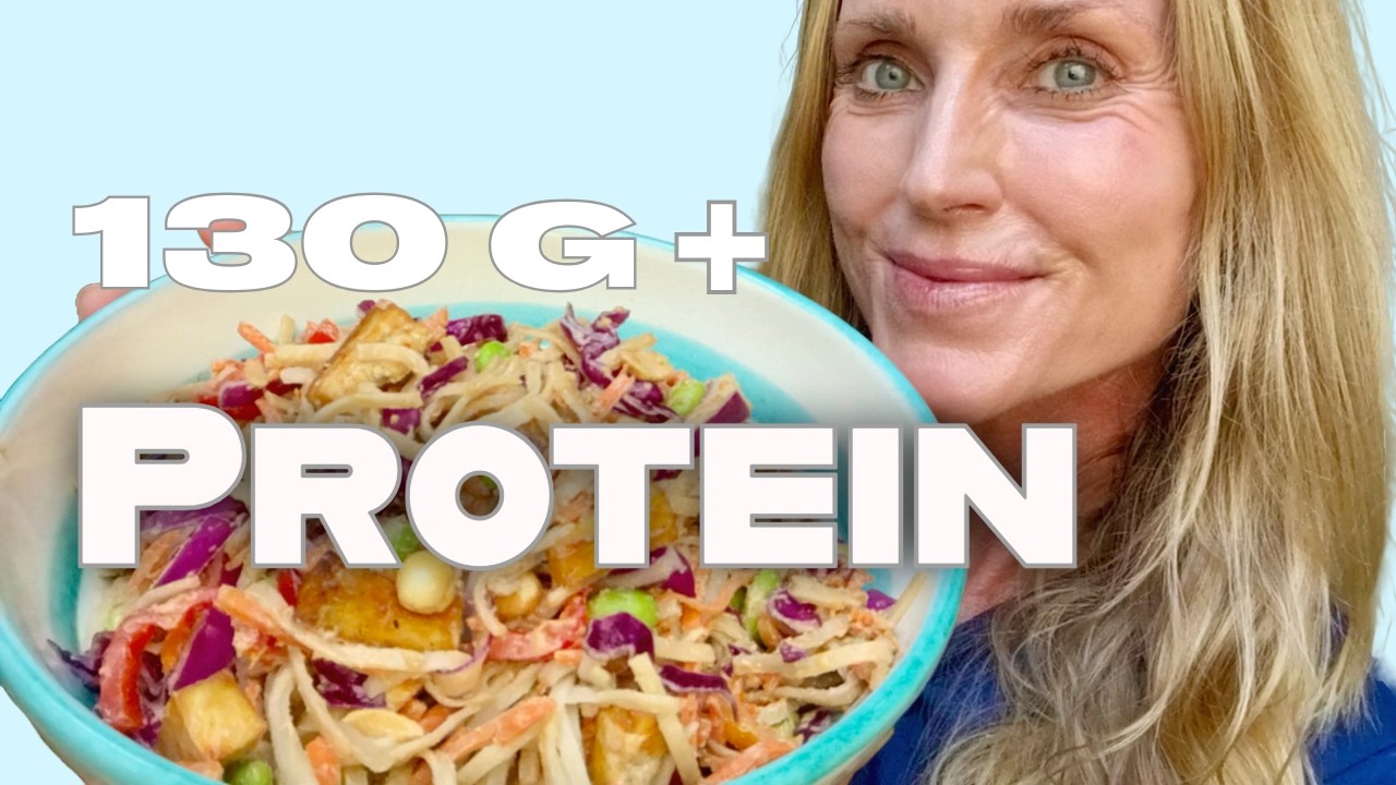 How I EASILY get over 130g of PROTEIN/day (on a Plant-based diet)