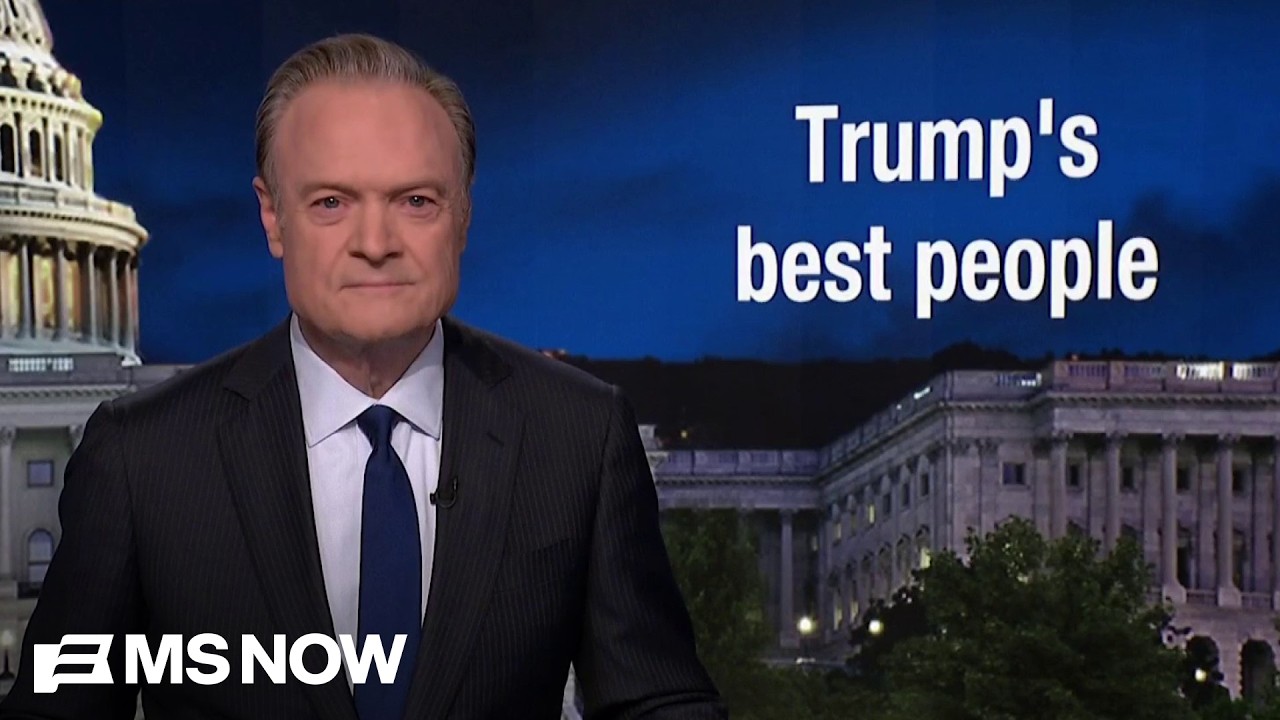 Lawrence: Your reward in Trump World for doing a 'tremendous job' is to be fired