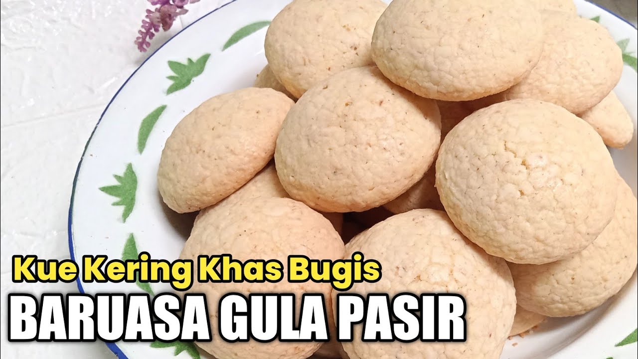 Resep dan Cara Bikin Baruasa Gula Pasir Khas Bugis Makassar