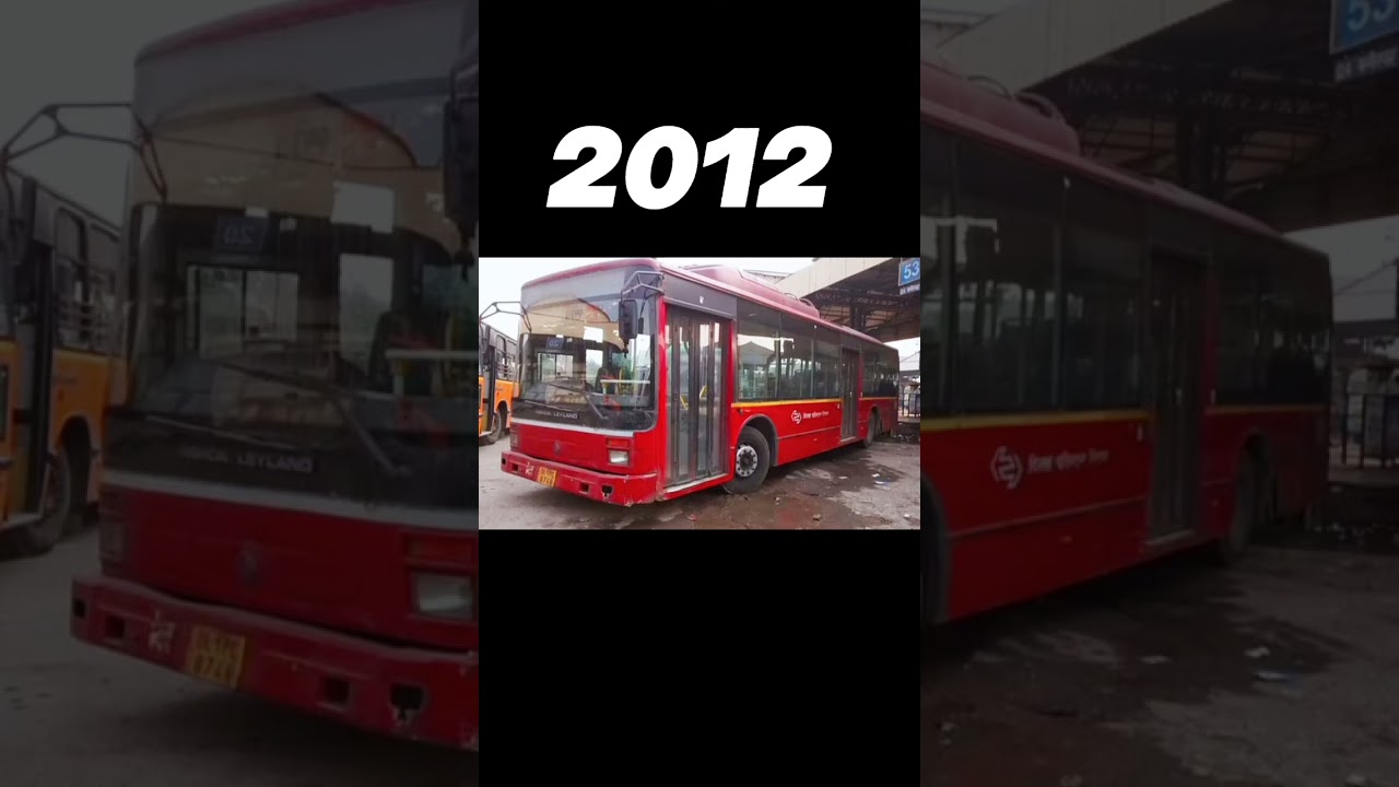 👿Evolution of DTC Bus  (1960-2024) 🔥 #shorts #trending #status #offroad #systummm