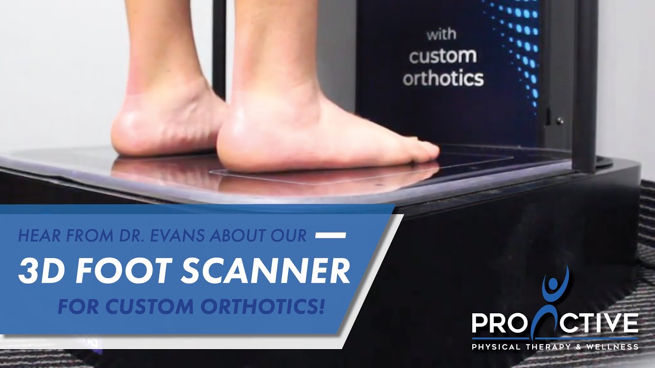 3D Foot Scanner For CUSTOM ORTHOTICS