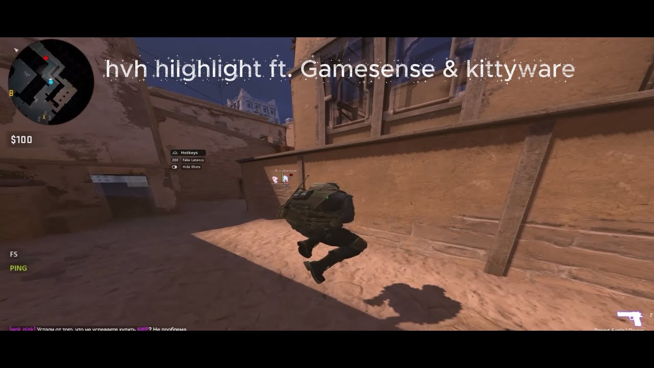hvh higlights ft. Gamesense & kittyware