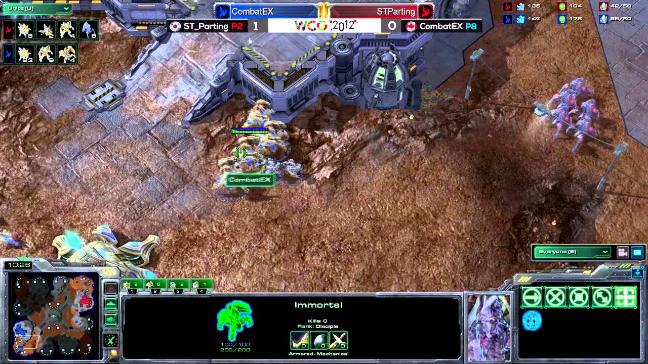 [WCG2012GF] ENG SCII ST Parting vs CombatEX