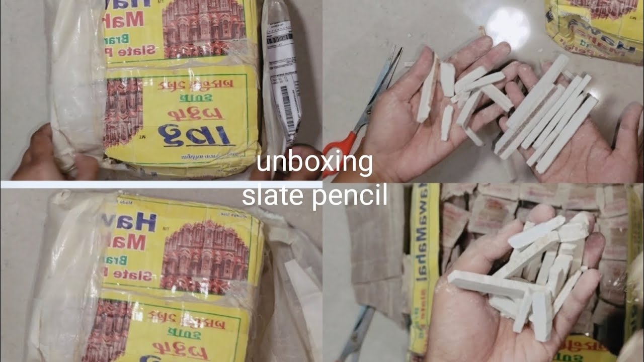 Unboxing slate pencil 25 box 🥰