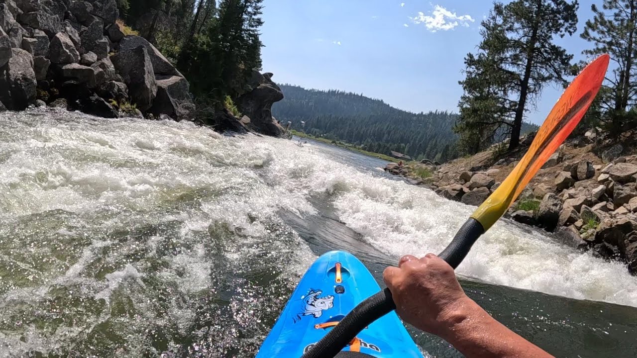 Whitewater Kayaking - Payette River - North Fork - Cabarton Run