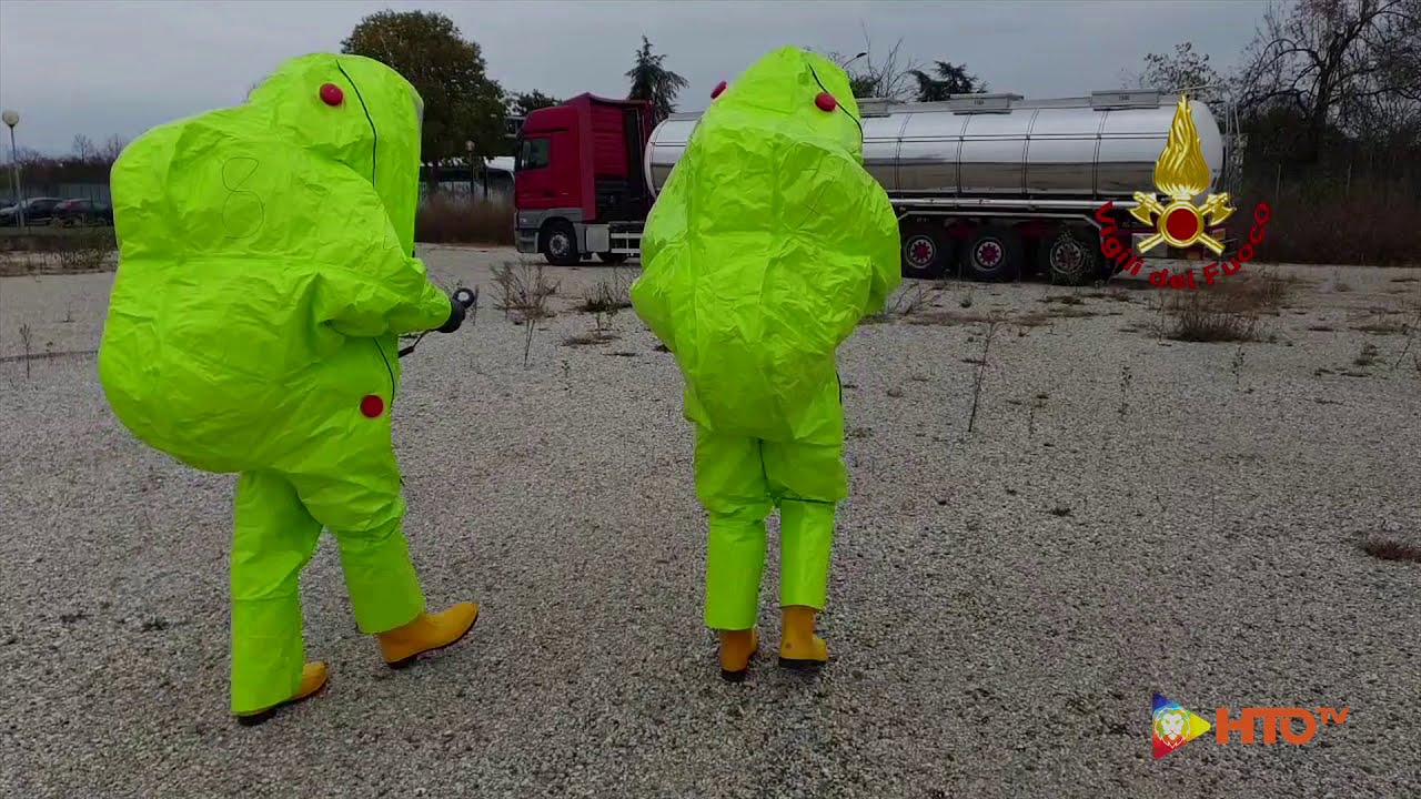 Vigili del Fuoco - Udine, Corso per 25 nuovi operatori NBCR del Friuli Venezia Giulia - www.HTO.tv