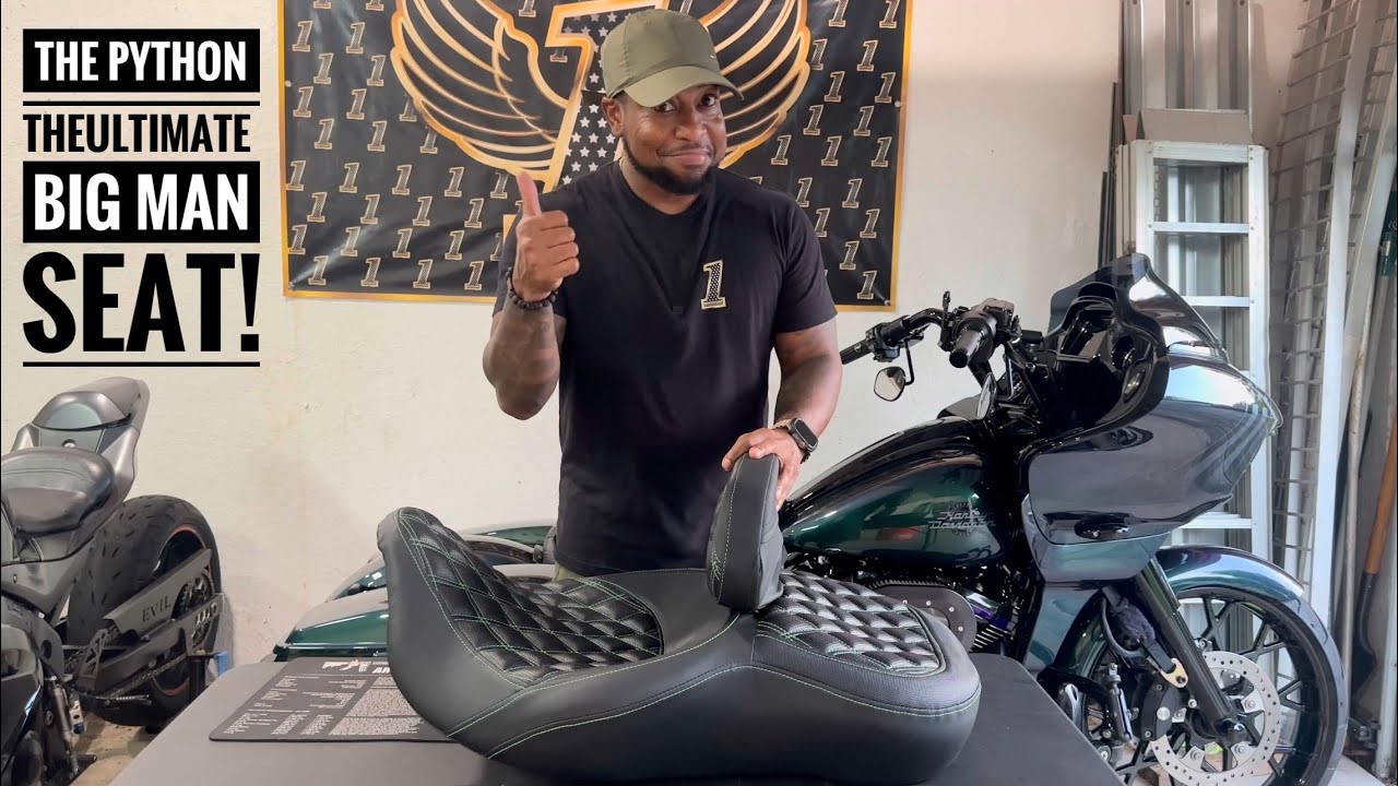 &ldquo;THE PYTHON&rdquo; NEW ULTIMATE BIG MAN&rsquo;S SEAT FROM BADBOYZ CYCLEZ!!