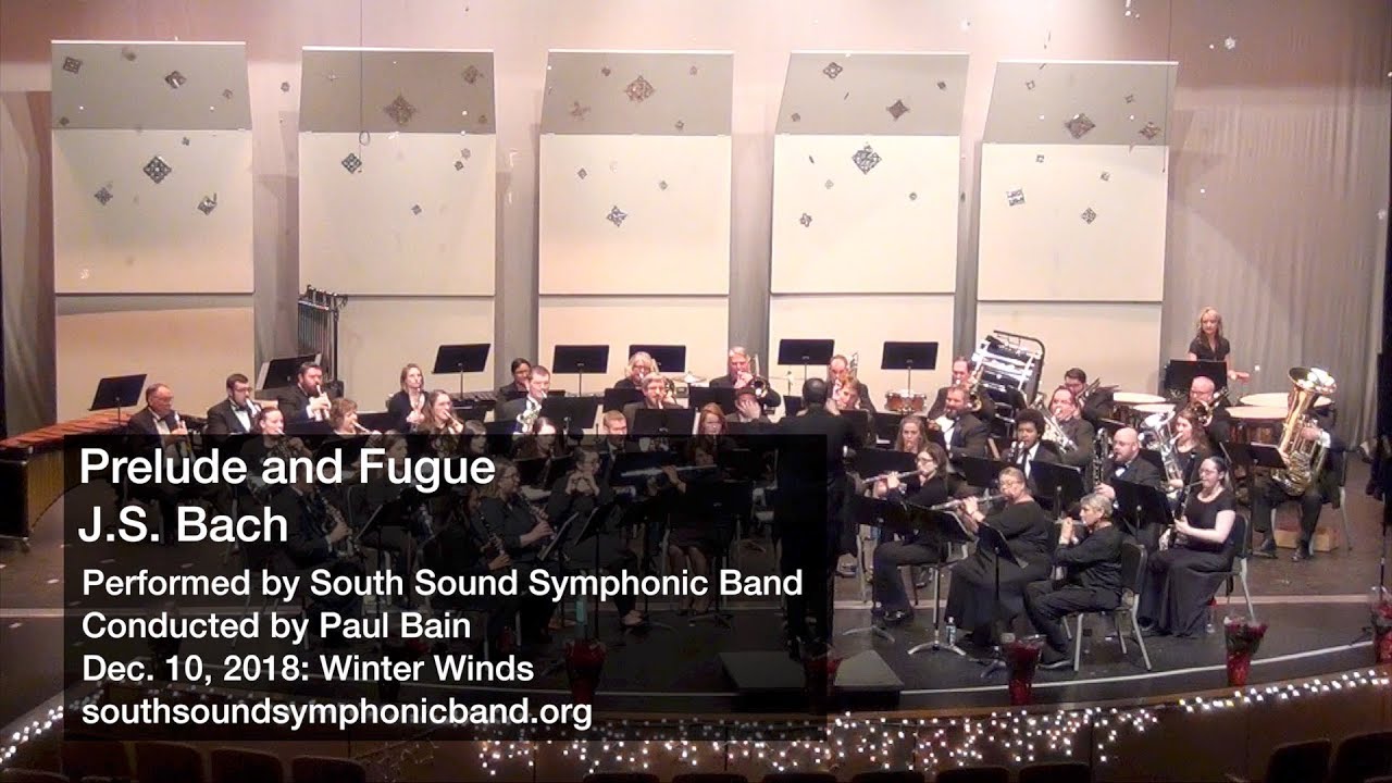Prelude and Fugue in Bb Major by J.S. Bach arr. Moehlmann - conducted by Bob Rink
