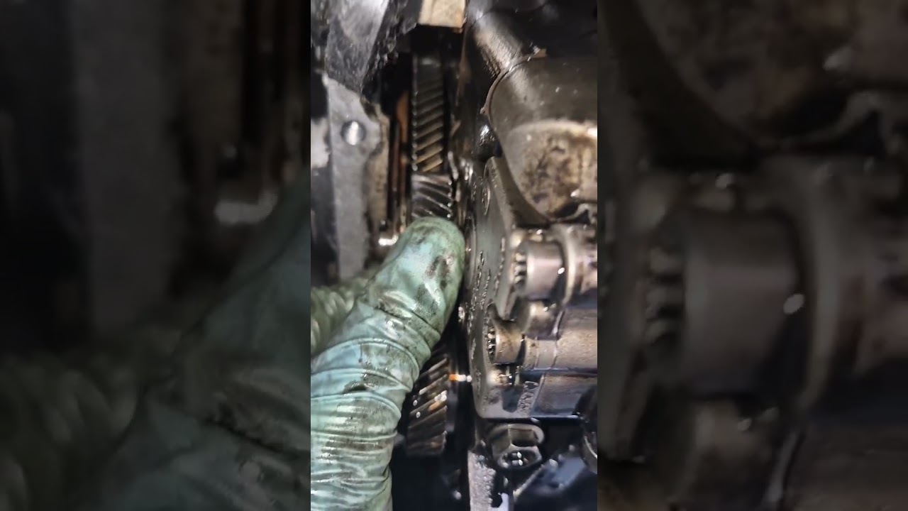 2.0TDI PD oil pump hex drive change, oil pump gear drive change, смяна шестограм на маслена помпа.
