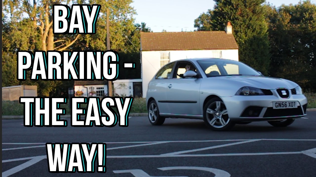 Bay Parking - The Easy Way! Driving Test Tips (Parking Between Two Cars) UK Driving Test Manoeuvre