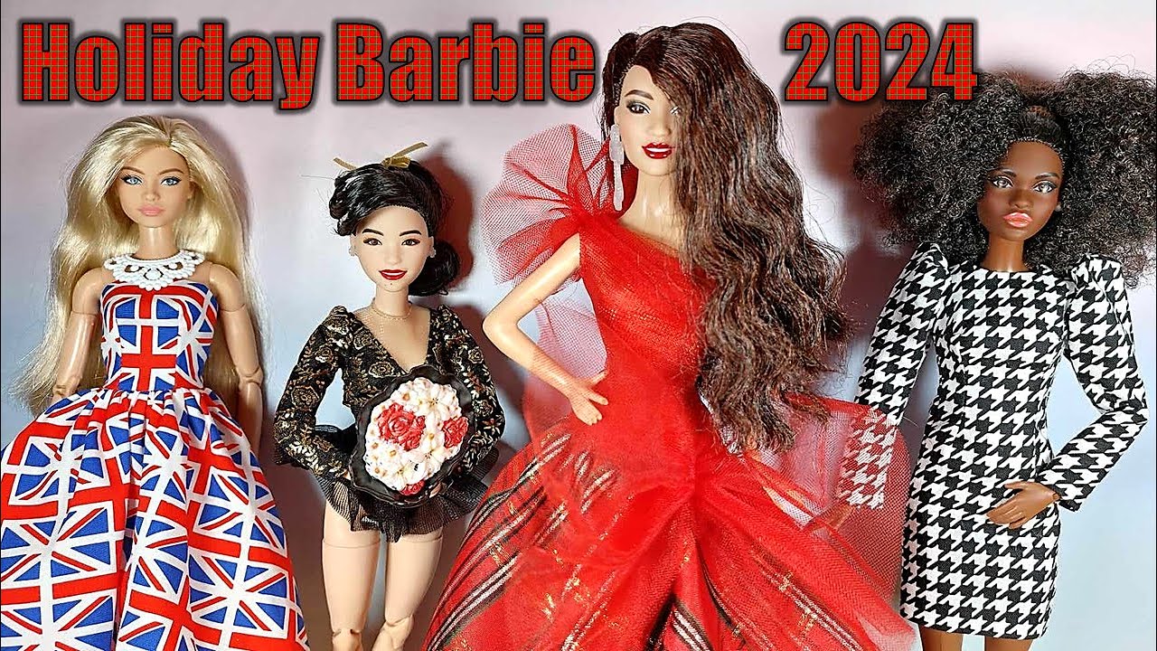 Holiday Barbie 2024 | Kristi Yamaguchi | New Etsy Dresses