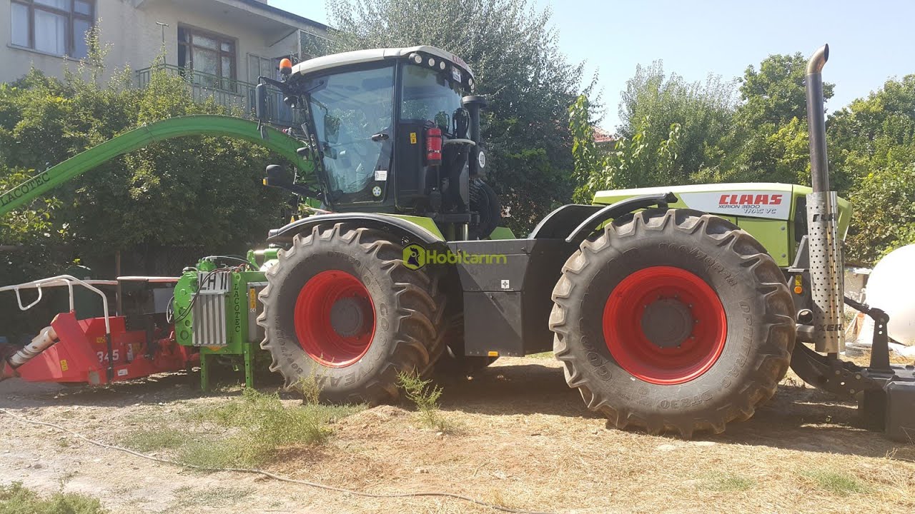 Mısır Hasadı Class Xerion 3800 ve Lacotec lh2 lh II