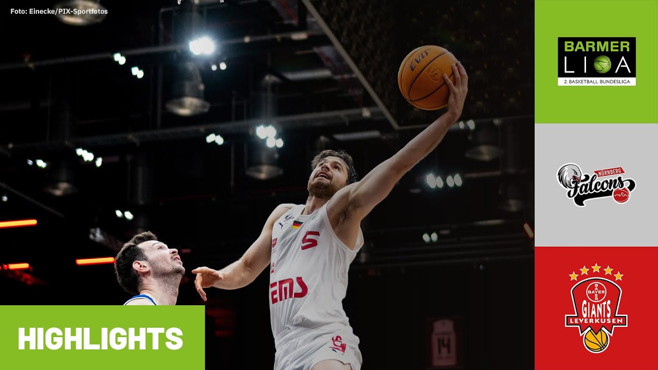ProA: Nürnberg Falcons BC vs. Bayer Giants Leverkusen | Highlights