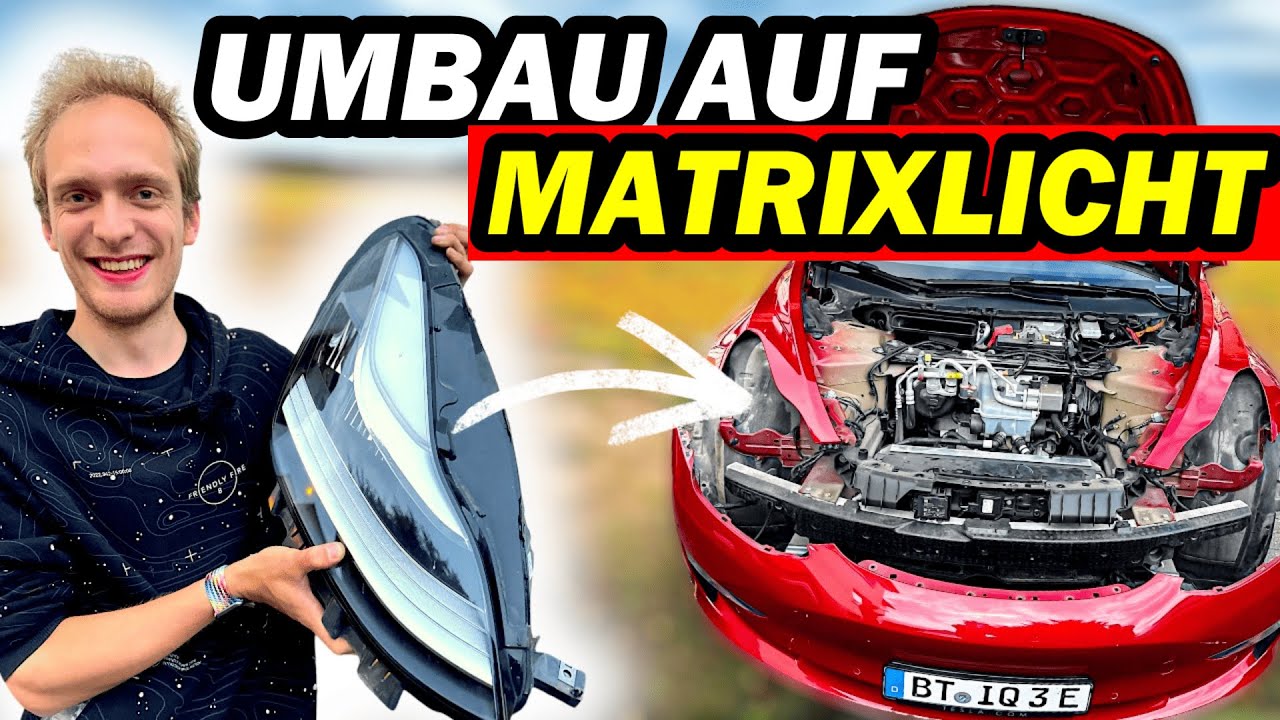 Altes TESLA MODEL 3 erhält MATRIX LICHT - HARDWARE TAUSCH mit SOFTWARE FREISCHALTUNG | EFIEBER