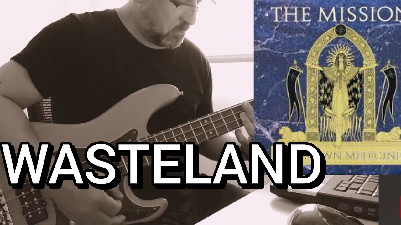 The Mission-Wasteland(Bass Cover+Score+Tabs)#basscoverwithtabs #themission