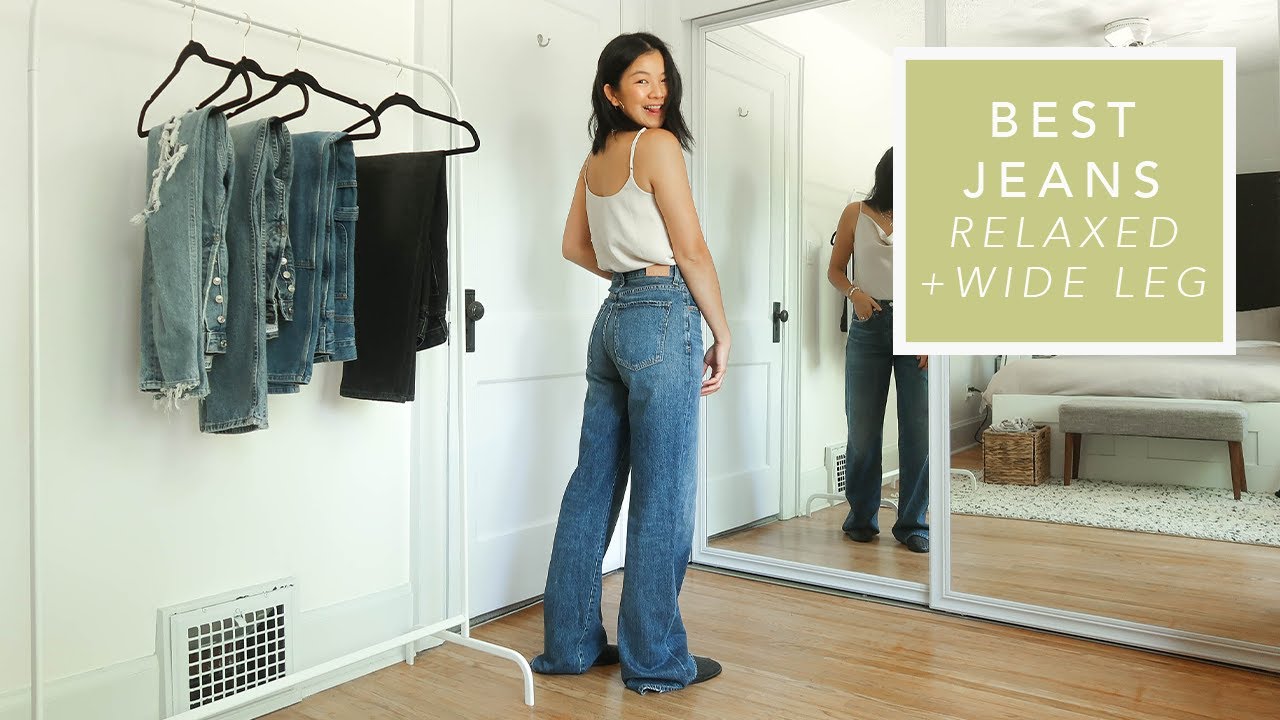 BEST JEANS | RELAXED JEAN TRY ON AND REVIEW