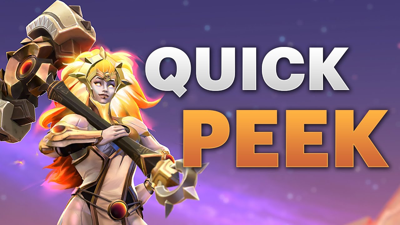 Dawnbreaker Quick Peek Dota 2 7.29