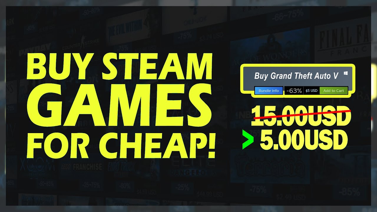 Buy Steam Games For Very Cheap! Region Change 2021