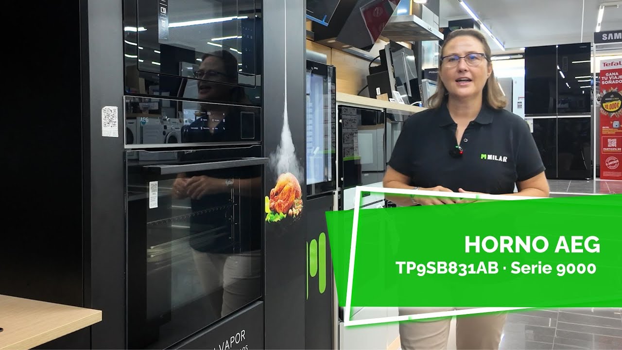 Horno de vapor AEG Serie 9000 | Milar