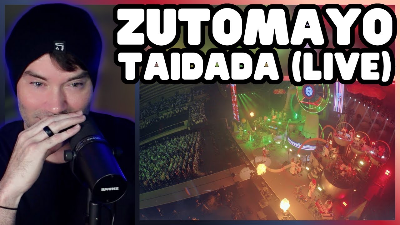 Metal Vocalist Reacts - DAN DA DAN ENDING THEME  ZUTOMAYO – TAIDADA  (LIVE)