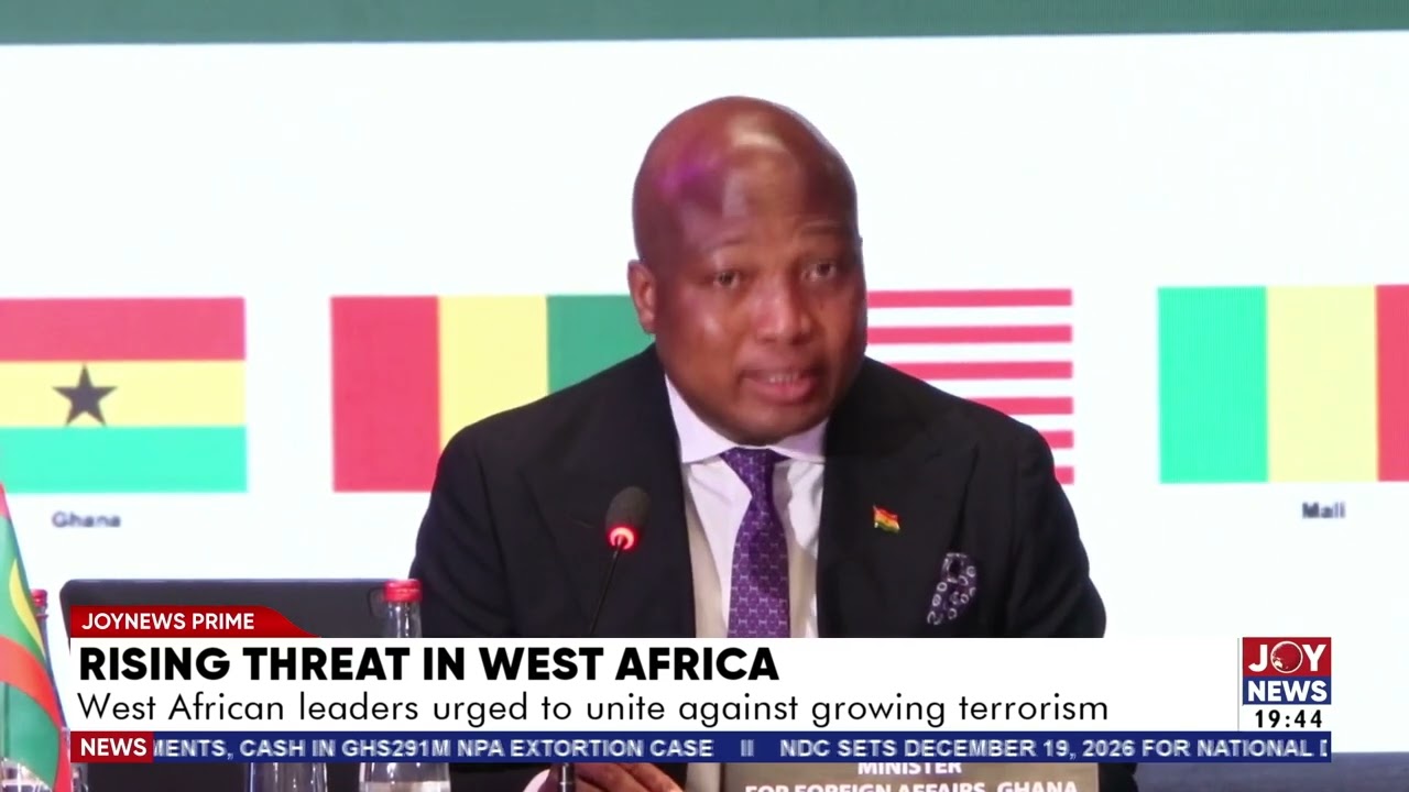 Rising threat in West Africa: West African leaders urged to unite against growing terrorism.