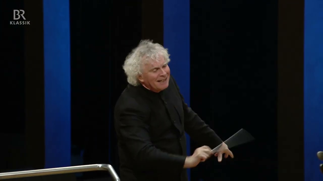 Sir Simon Rattle dirigiert Brahms, Strawinsky und Haydn
