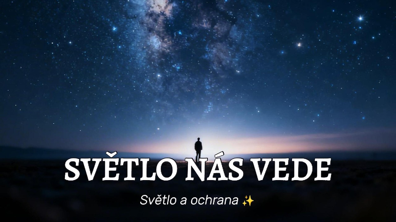 Světlo nás vede 🤍✨💖Světlo nad námi co nás drží nad vodou