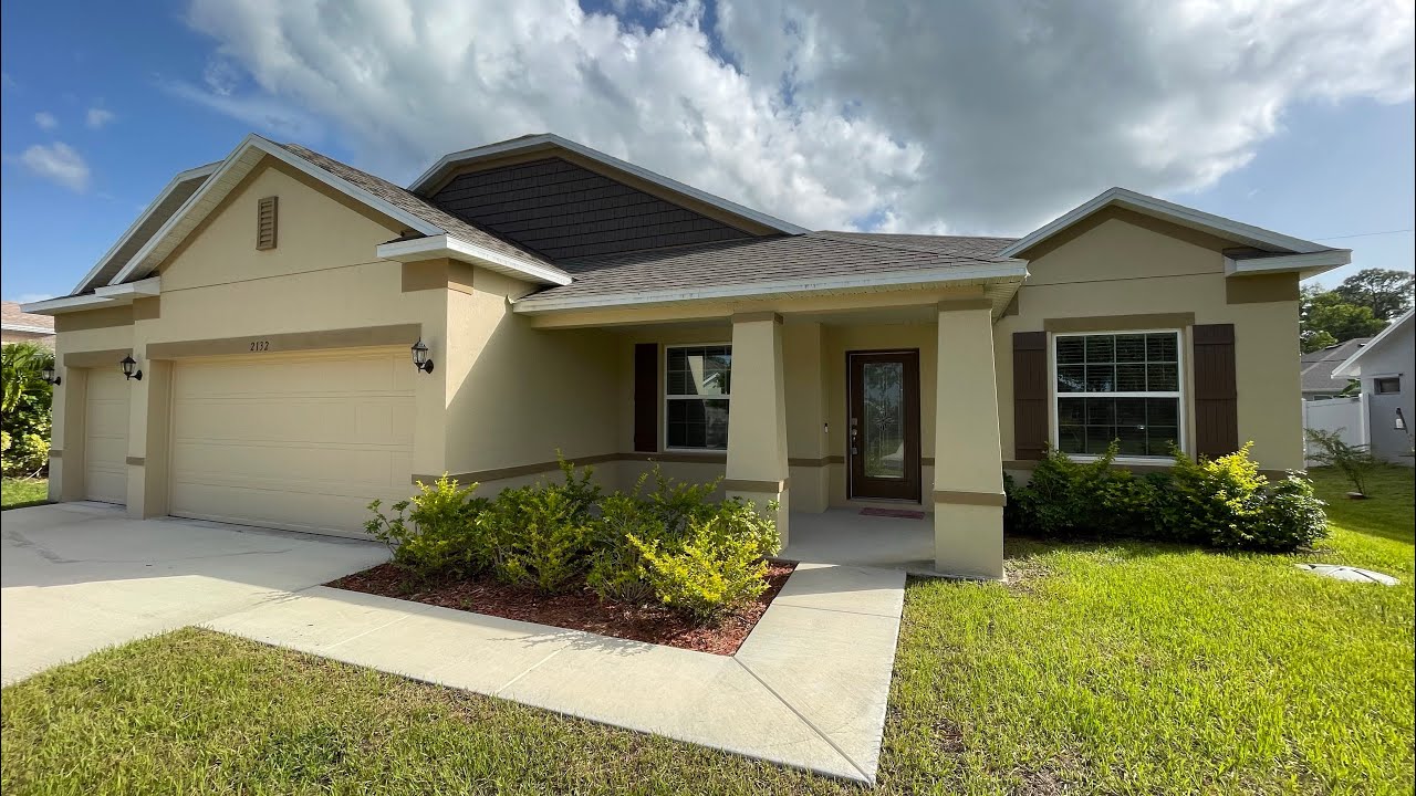 Port Saint Lucie Home For Sale | NO HOA, NO CDD | Florida Home Tour