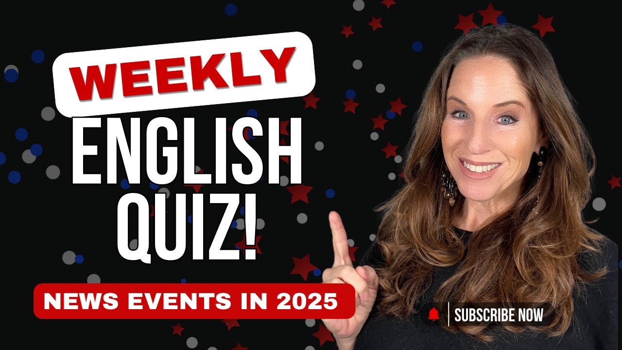 LIVE English QUIZ | NEWS IN 2025 | Practice English #english #quiz #trivia