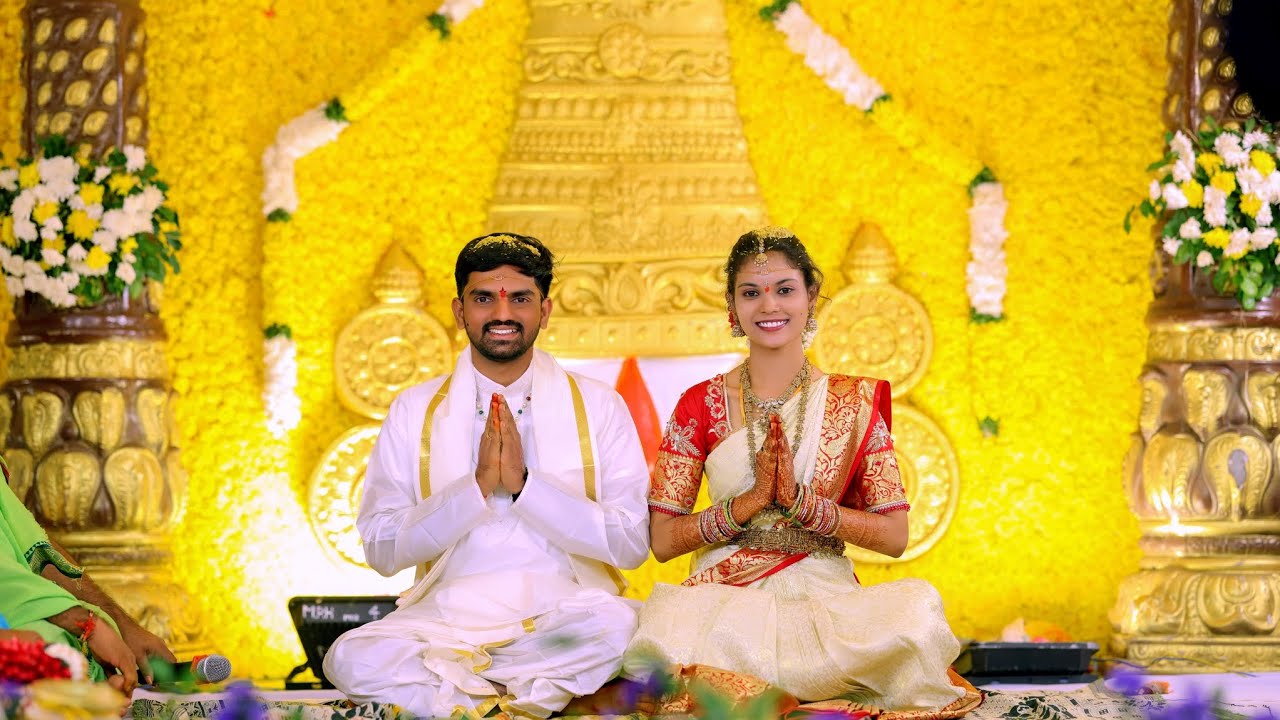 Gopinath + Keerthi Sri | Vaddeboina Vari Pelli Sandadi | Cinematic Wedding Teaser | Gajamukha