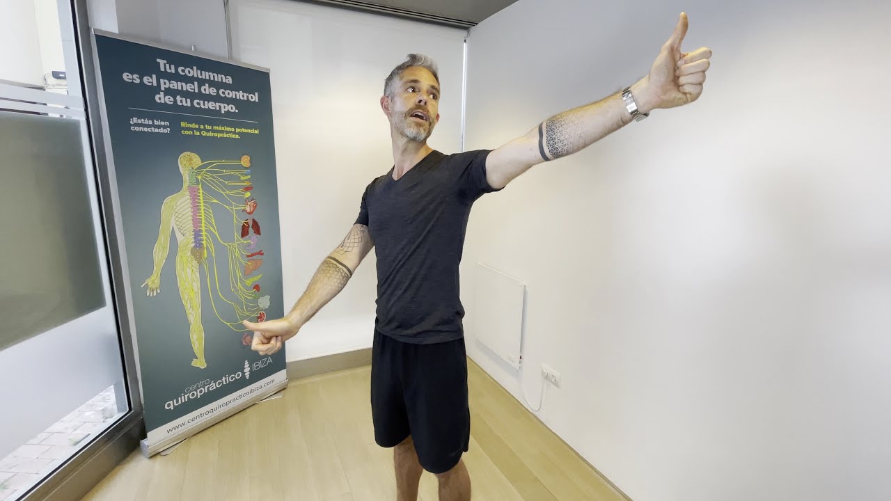 Cervical Curve Rehab - Oculo-Cervical Reflex exercise   ENG