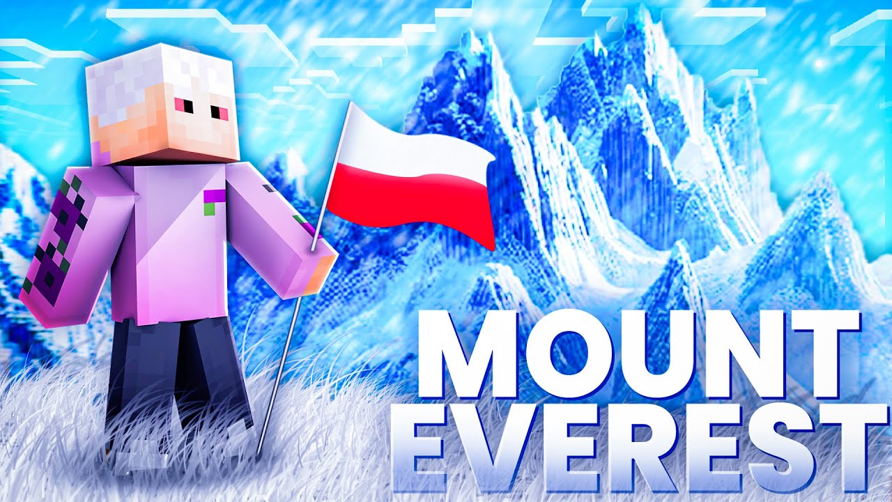SPĘDZIŁEM 79 GODZIN, by WEJŚĆ NA MOUNT EVEREST w MINECRAFT