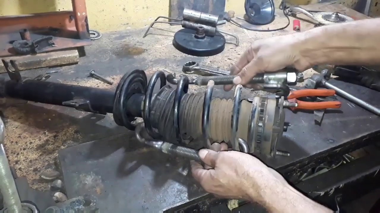 APRENDA COMO FAZER COMPRESSOR DE MOLA CASEIRO. SIMPLES DE FAZER))))))))))