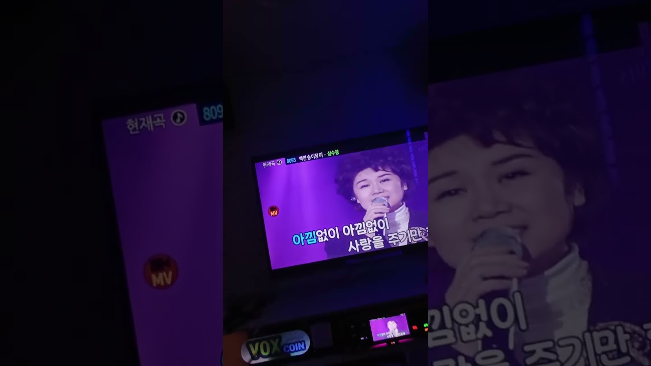 백만송이 장미-심수봉 일반인노래방커버
