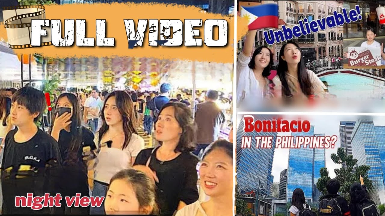 A Korean Family's Visit to Bonifacio for the first time[full video]