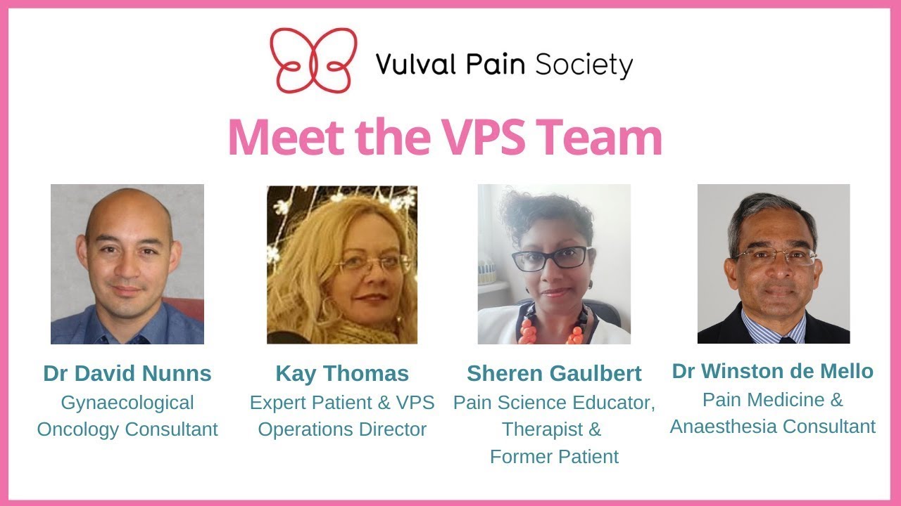 Meet the Vulval Pain Society Team