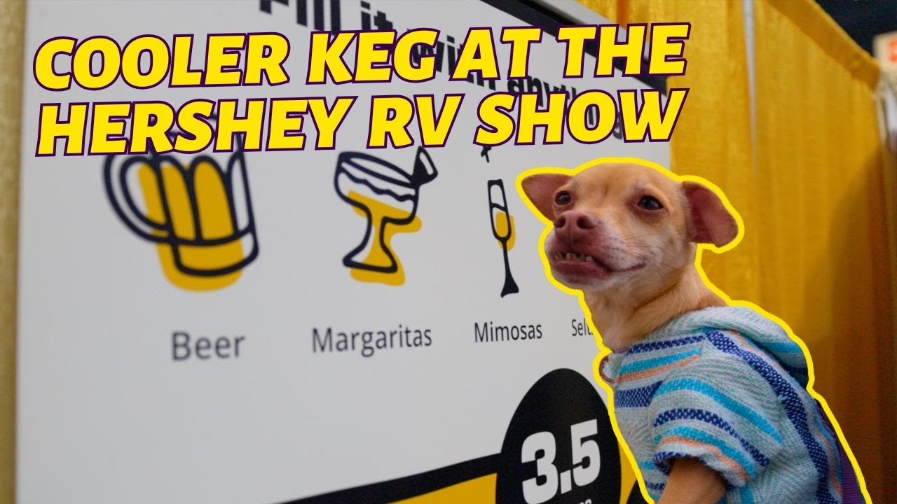 Cooler Keg at the 2025 Hershey RV Show