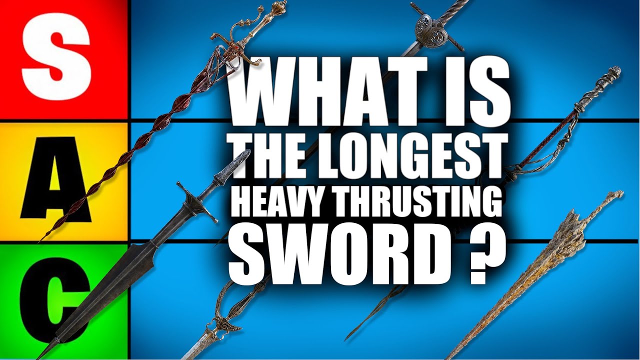 Heavy Thrusting Sword Ranges