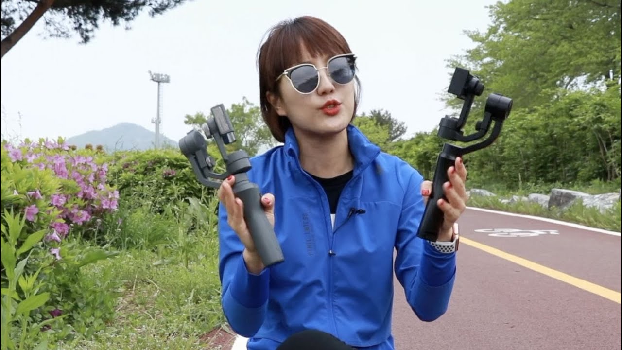 애정녀 I DJI 오즈모 모바일 2 vs 지윤테크 스무스Q (애매한거 정해주는 여자)