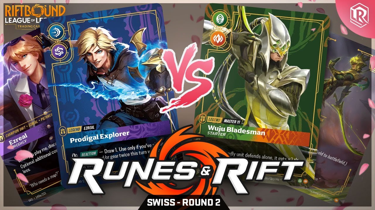 Ezreal vs Master Yi &ndash; Round 2 | Riftbound Spiritforged Weekly Tournament