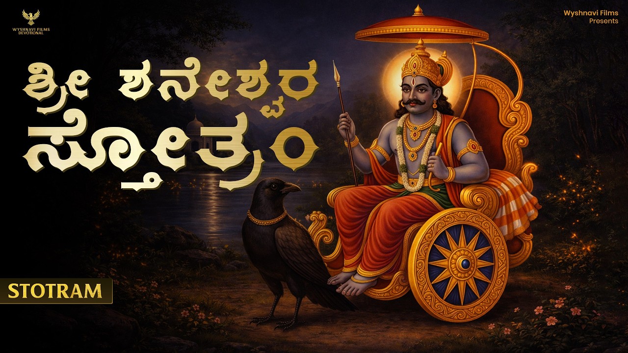 Sri Shaneswara Stotram Full Song | Shani Dosha Remedy | Nithin Rajaram Shastry | Neethu Ninaad