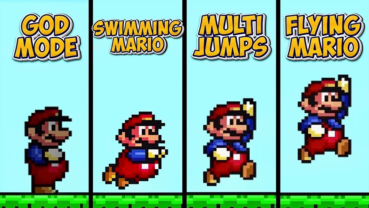 Funny & Amazing Super Mario Bros. 1 All-Stars Cheat Codes - SNES